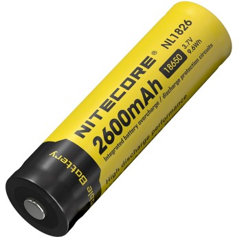 Аккумулятор NITECORE NL1826 18650 LI-ION 3.7v 2600mA 9324