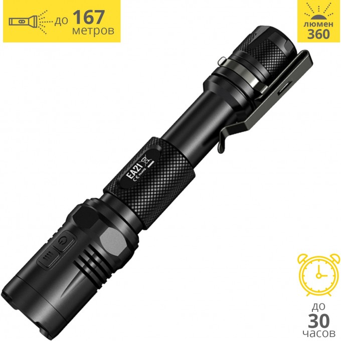 Фонарь NITECORE EA21 CREE XP-G2 (R5) 12530