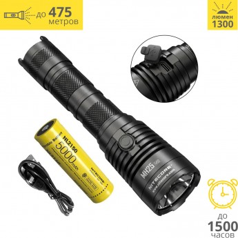 Фонарь NITECORE MH25V2 HUNTING KIT Фонарь NITECORE MH25V2 HUNTING KIT