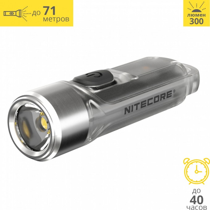 Фонарь NITECORE TIKI GITD BLUE OSRAM P8 20797