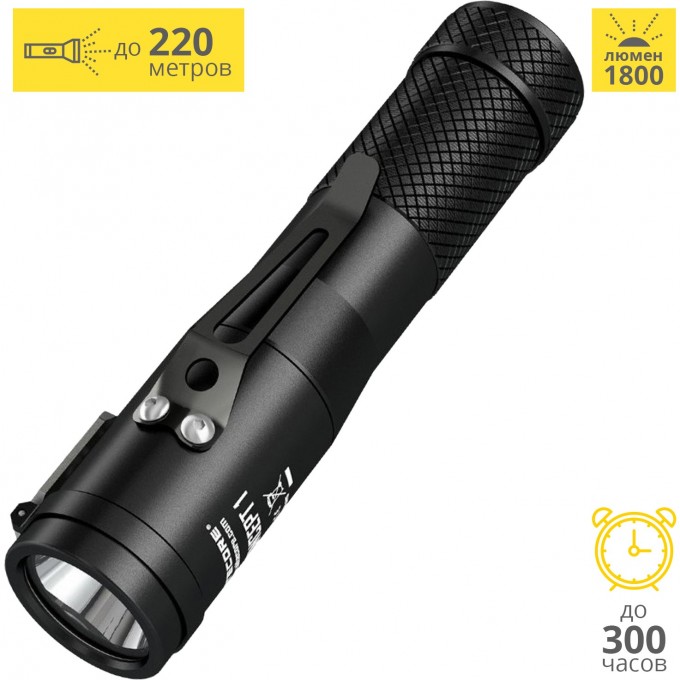 Фонарь с аккумулятором NITECORE CONCEPT 1 16805
