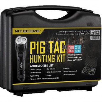 Комплект для охоты NITECORE P16 +I2+NL183 + NFR40 + NFG40 +RSW1 CREE XM-L U2 11456 Комплект для охоты NITECORE P16 +I2+NL183 + NFR40 + NFG40 +RSW1 CREE XM-L U2 11456