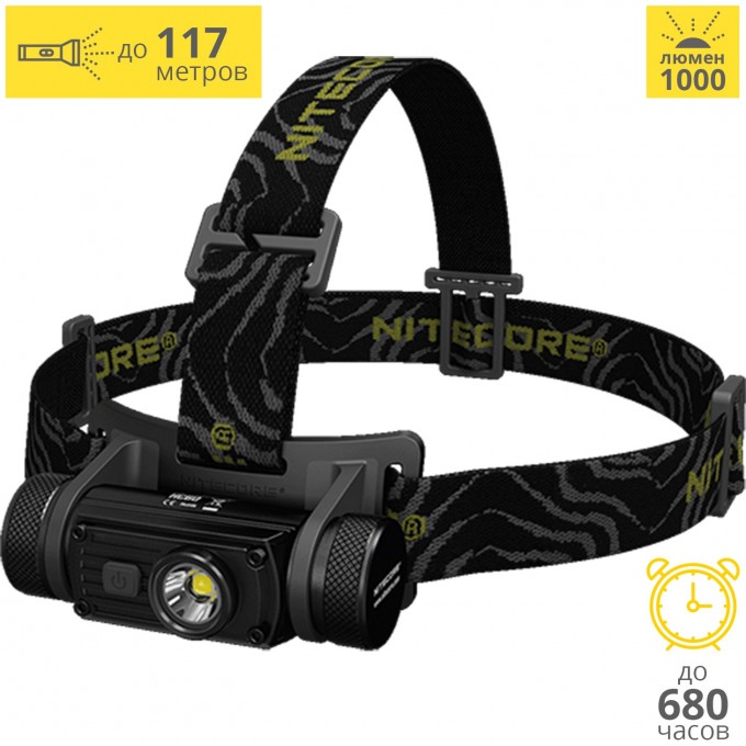 Налобный фонарь NITECORE HC60W CREE XM-L2 U2 16295