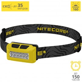 Налобный фонарь NITECORE NU10 YELLOW HIGH PERFORMANCE 15988 Налобный фонарь NITECORE NU10 YELLOW HIGH PERFORMANCE 15988