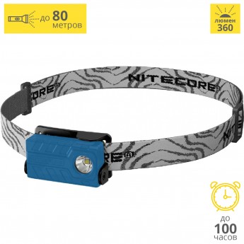 Налобный фонарь NITECORE NU20 BLUE CREE XP-G2 S3 15993 Налобный фонарь NITECORE NU20 BLUE CREE XP-G2 S3 15993