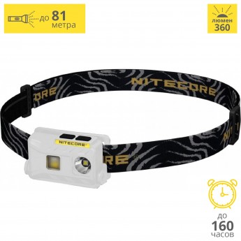 Налобный фонарь NITECORE NU25 WHITE CREE XP-G2 S3 17273 Налобный фонарь NITECORE NU25 WHITE CREE XP-G2 S3 17273