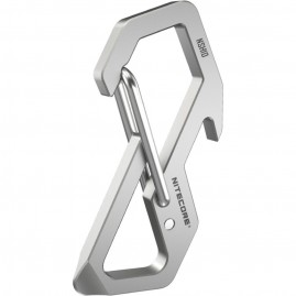 Титановый карабин NITECORE NSH10 TC4 19375 Титановый карабин NITECORE NSH10 TC4 19375